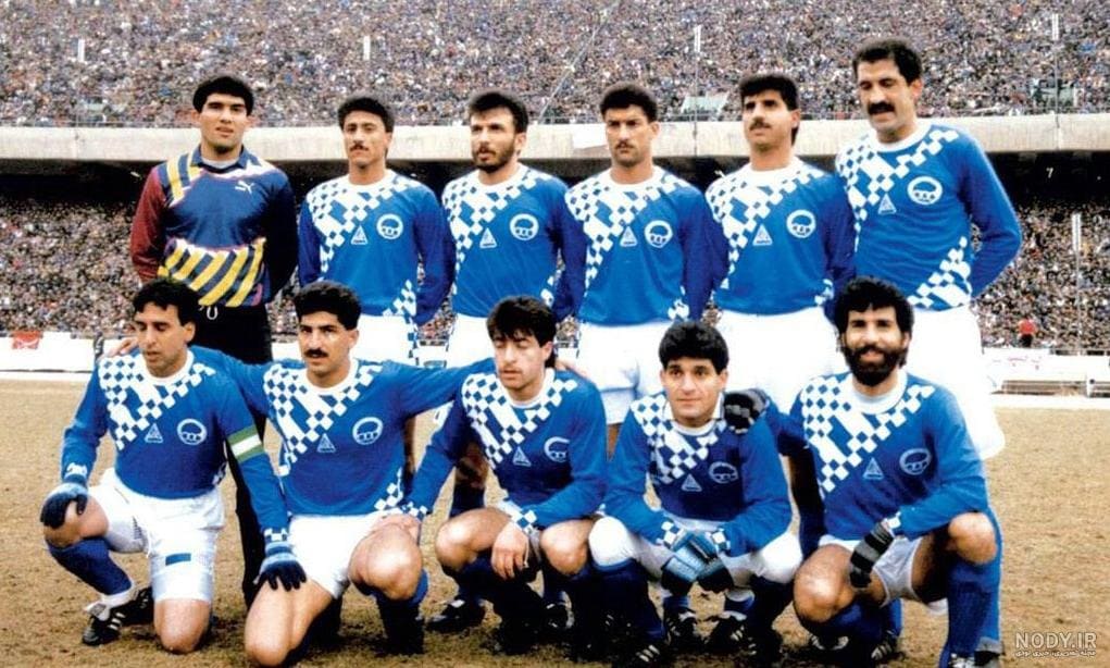 عکسهای قدیمی تیم استقلال تهران و تاج تهران