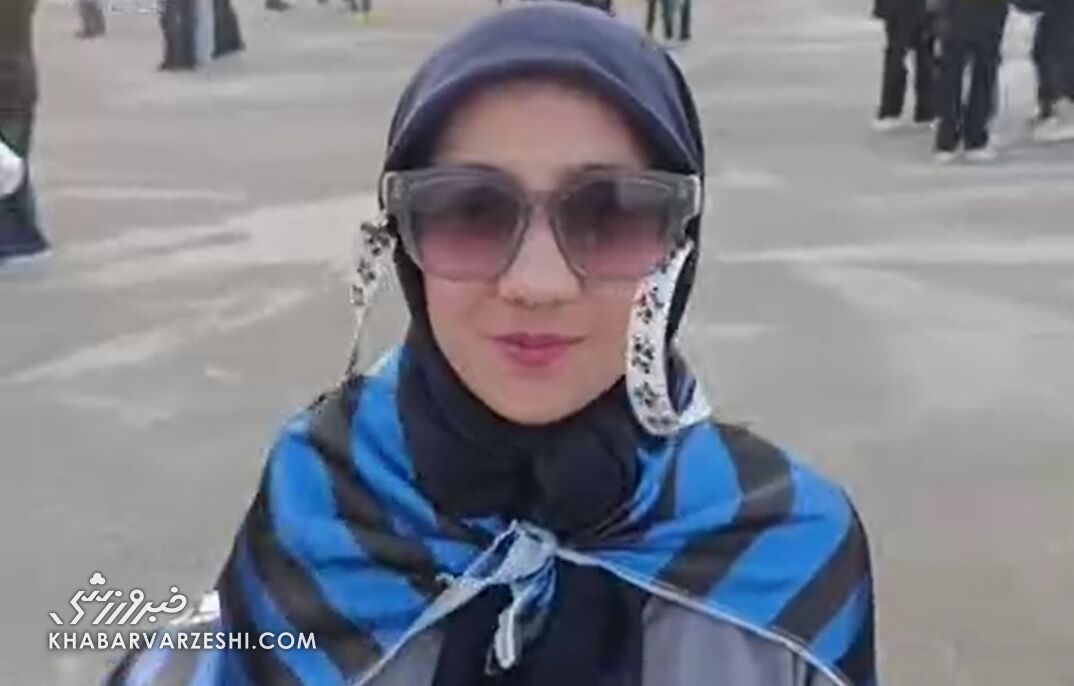 ویدئو | پیام دختر مستقل با حمایت سپاهان در برابر پرسپولیس!