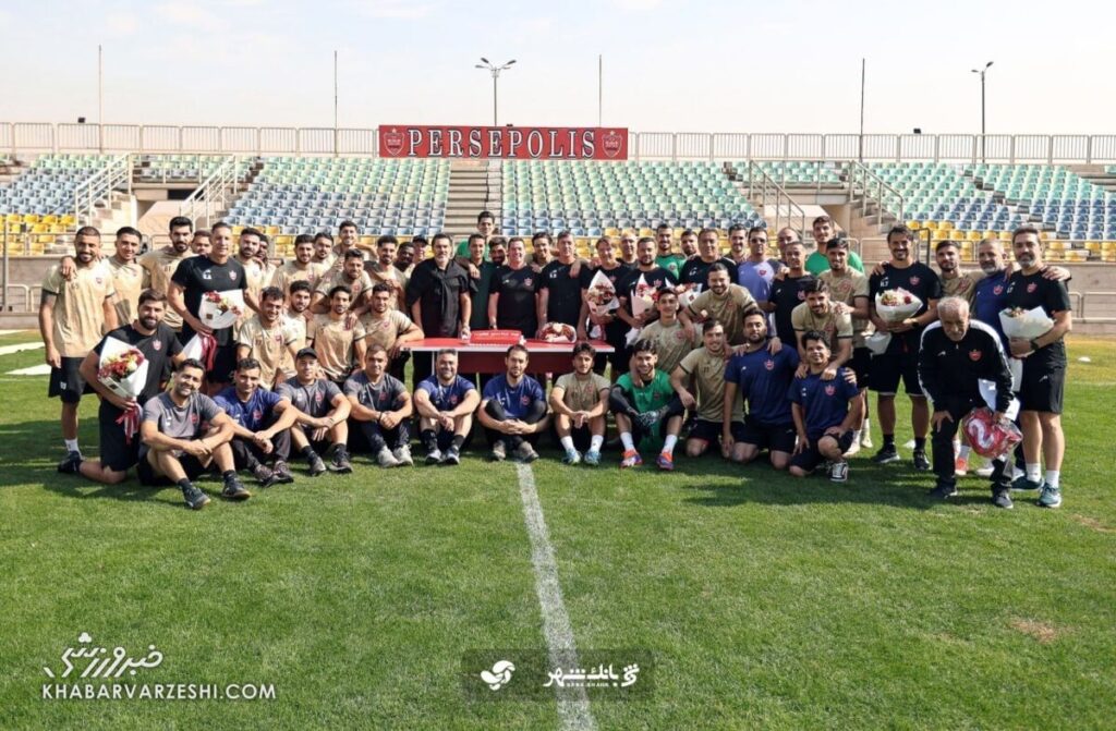 ویدیو کار زیبای پرسپولیسی ها در حضور اسمار