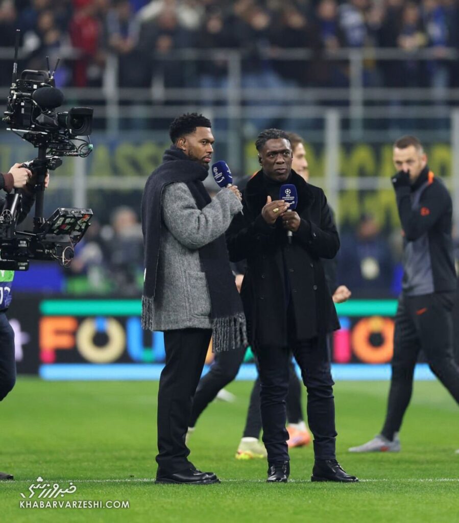 استقلالی معروف وسط لیگ قهرمانان اروپا/ ایرانی ها روی تماشاگران ویژه اینتر - لیورپول زوم کردند! + عکس