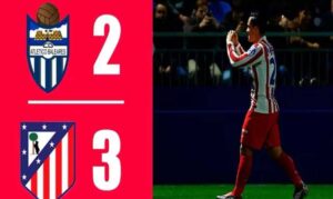 خلاصه بازی بالیارس 2 - اتلتیکو مادرید 3 در جام حذفی اسپانیا